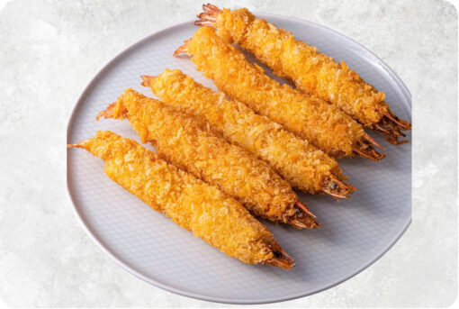 Frozen Breaded Head On Shrimp