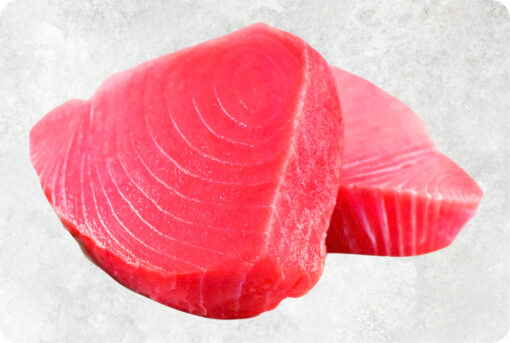 Frozen Yellowfin Tuna Steak, Natural/ Co/ Ts/ Vitamin treated
