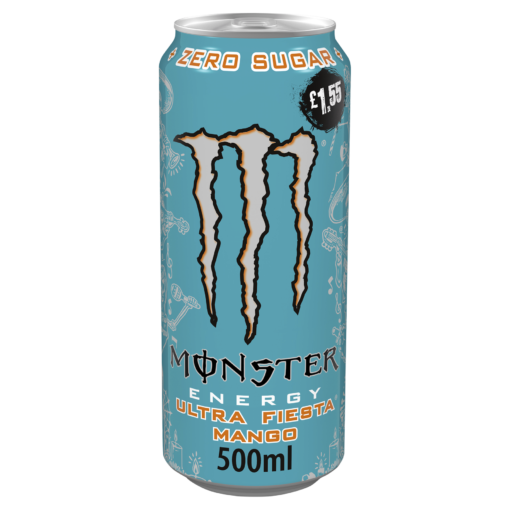 Monster Energy ULTRA FIESTA MANGO Drink 500ml PMP Cans