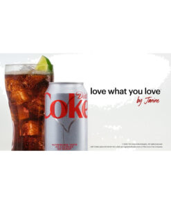 Coca-Cola-Diet-Coke-330ml-Slim-Can-soft-drink-product.jpg Coca-Cola Diet Coke 24 x 330ml Slim Can