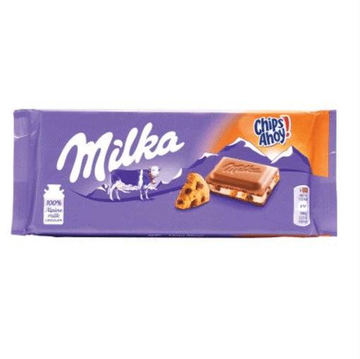Milka Chips Ahoy Chocolate Bar