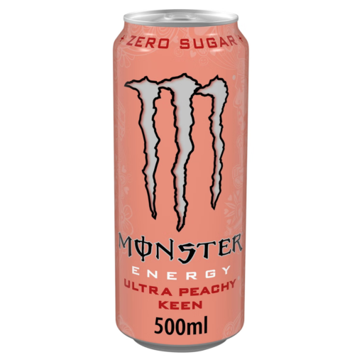 a437a56d-def0-4b14-8bd4-95916cfbb16b.png Monster Energy ULTRA PEACHY KEEN Drink 12 x 500ml PMP Cans – Refreshing Energy Drink