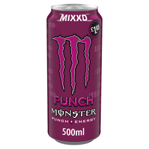 Monster Energy Mixxd Punch 12 x 500ml PMP – Refreshing Energy Drinks