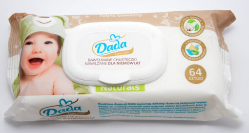 Dada Extra Care Moisturizing Wipes 64 pcs