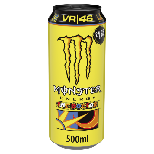 Monster Energy The Doctor 12 x 500ml PMP Cans – Refreshing Energy Drinks