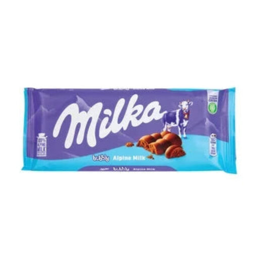 Milka Bubbly Alpine Milk Chocolate