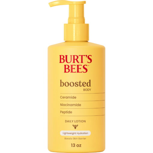 Burt's Bees Boosted Lightweight Body Lotion for Sensitive Skin, 13 oz.