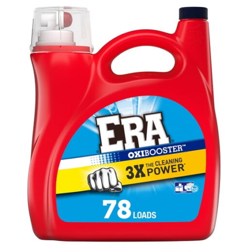 Era Oxibooster 78 Loads, Liquid Laundry Detergent, 150 fl oz