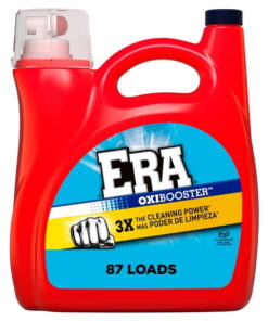 Era Oxibooster Liquid Laundry Detergent, 87 Loads, 154 fl oz