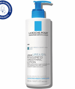 La Roche-Posay Lipikar Urea 10% Roughness Smoothing Body Lotion for Dry Skin, 13.52 fl oz